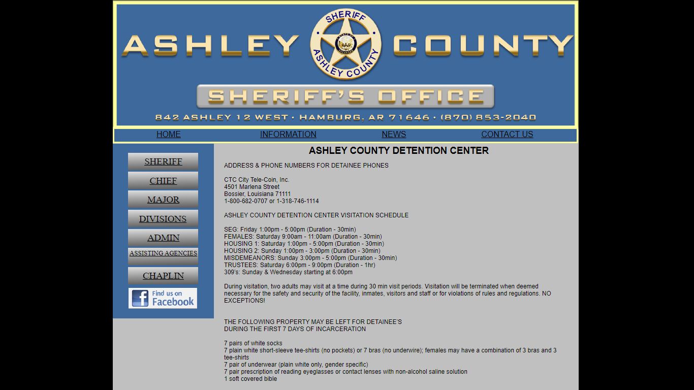 Ashley County Detention Center